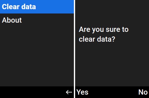 Cloud Phone Clear Data Setting
