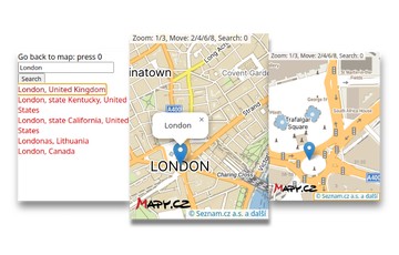 Maps for first-time internet users